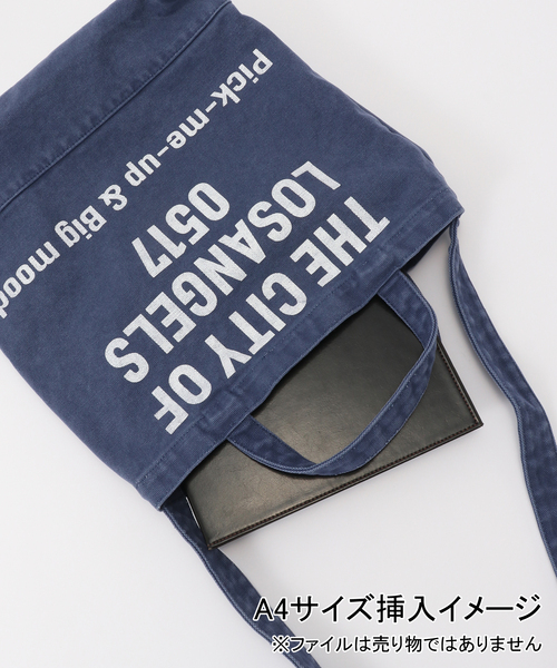 CONTROL FREAK / CTFK(コントロールフリーク)の「CONTROL FREAK/コントロール フリーク WASHED LOGOトート(トートバッグ・レディース・ブラウン/ネイビー・FREE)」の15枚目の写真