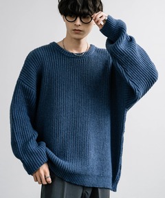Oversized Rib Knit / オーバーサイズリブニット（ニット/セーター 