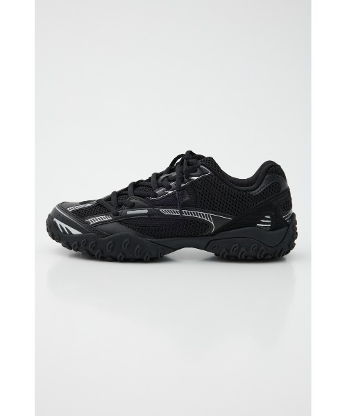 SLY(スライ)の「FILA ECHAPPE MS v2 フィラエシャッペエムエスブイツー 春服(スニーカー・レディース・ブラック・25cm/24cm/23cm)」の2枚目の写真