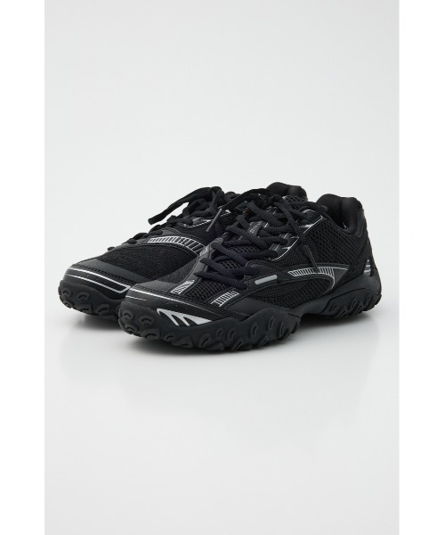 SLY(スライ)の「FILA ECHAPPE MS v2 フィラエシャッペエムエスブイツー 春服(スニーカー・レディース・ブラック・25cm/24cm/23cm)」の3枚目の写真