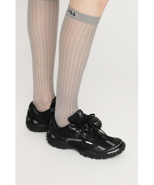 SLY(スライ)の「FILA ECHAPPE MS v2 フィラエシャッペエムエスブイツー 春服(スニーカー・レディース・ブラック・25cm/24cm/23cm)」の12枚目の写真