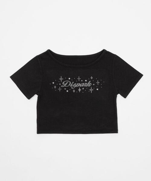 dispark（ディスパーク）の「DISPARK/【26年春夏新作】ロゴスタッズクロップドT（Tシャツ/カットソー・レディース・ブラック/イエロー・FREE）」の14枚目の写真
