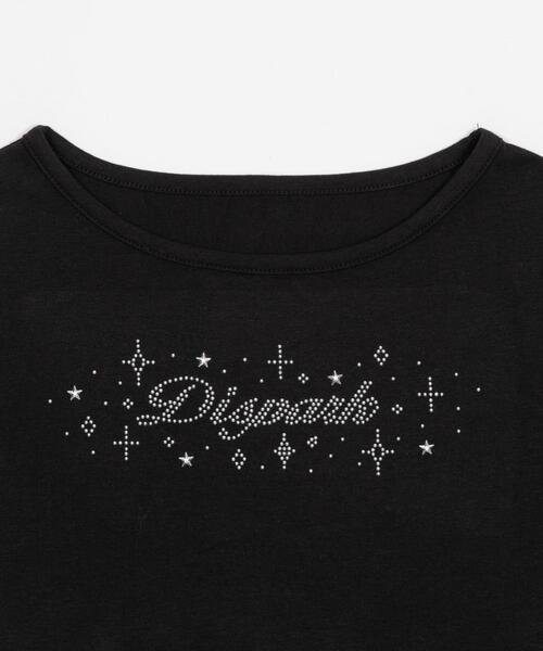 dispark（ディスパーク）の「DISPARK/【26年春夏新作】ロゴスタッズクロップドT（Tシャツ/カットソー・レディース・ブラック/イエロー・FREE）」の16枚目の写真