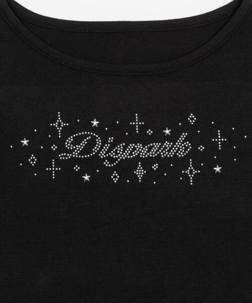 dispark（ディスパーク）の「DISPARK/【26年春夏新作】ロゴスタッズクロップドT（Tシャツ/カットソー・レディース・ブラック/イエロー・FREE）」の17枚目の写真