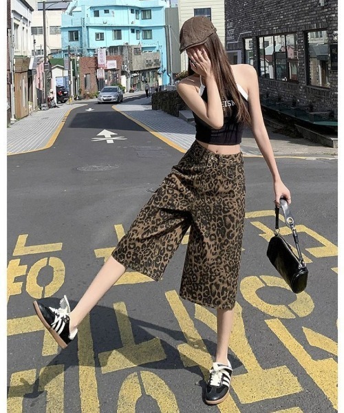 Ritzy(リッツィー)の「レオパード デニム ショーツ(その他パンツ・レディース・レオパード・S/M/L)」の9枚目の写真