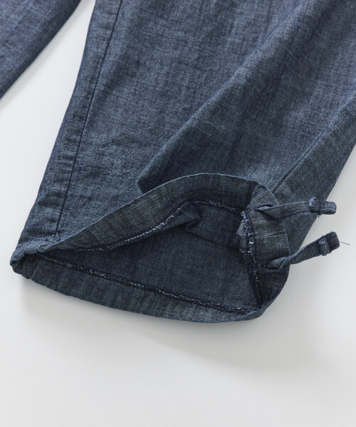 HINSON（ヒンソン）の「HINSON/ヒンソン シャンブレー リラックスイージーパンツ（その他パンツ・メンズ・ネイビー/ナチュラル・LARGE/MEDIUM）」の7枚目の写真