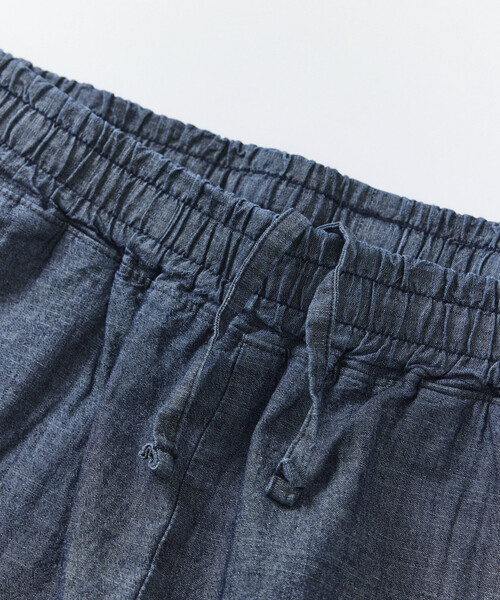 HINSON（ヒンソン）の「HINSON/ヒンソン シャンブレー リラックスイージーパンツ（その他パンツ・メンズ・ネイビー/ナチュラル・LARGE/MEDIUM）」の8枚目の写真