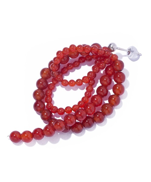IRIS47(イリスフォーセブン)の「【IRIS 47】fabiana red agate pierce/ファビアナ レッドアゲート ピアス(ピアス(両耳用)・レディース・レッド系その他・FREE)」の3枚目の写真