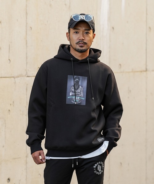 adamsJUGGLER(アダムスジャグラー)の「RTEG フォト&アーム/OEフーディ(パーカー・メンズ・ブラック/グレー・S/M/L/XL)」の17枚目の写真