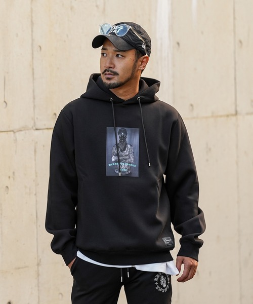adamsJUGGLER(アダムスジャグラー)の「RTEG フォト&アーム/OEフーディ(パーカー・メンズ・ブラック/グレー・S/M/L/XL)」の18枚目の写真