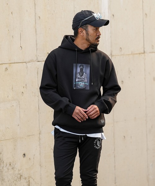 adamsJUGGLER(アダムスジャグラー)の「RTEG フォト&アーム/OEフーディ(パーカー・メンズ・ブラック/グレー・S/M/L/XL)」の19枚目の写真