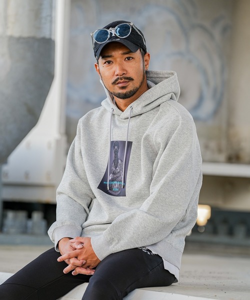 adamsJUGGLER(アダムスジャグラー)の「RTEG フォト&アーム/OEフーディ(パーカー・メンズ・ブラック/グレー・S/M/L/XL)」の13枚目の写真