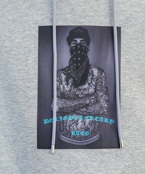 adamsJUGGLER(アダムスジャグラー)の「RTEG フォト&アーム/OEフーディ(パーカー・メンズ・ブラック/グレー・S/M/L/XL)」の3枚目の写真