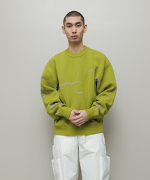 bal（バル）の「JACQUARD PATTERN CREWNECK SWEATER（ニット/セーター）」