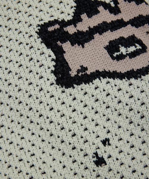 BAL（バル）の「JACQUARD PATTERN CREWNECK SWEATER（ニット/セーター・メンズ・ブラック/グリーン/ベージュ・3/2/1）」の18枚目の写真