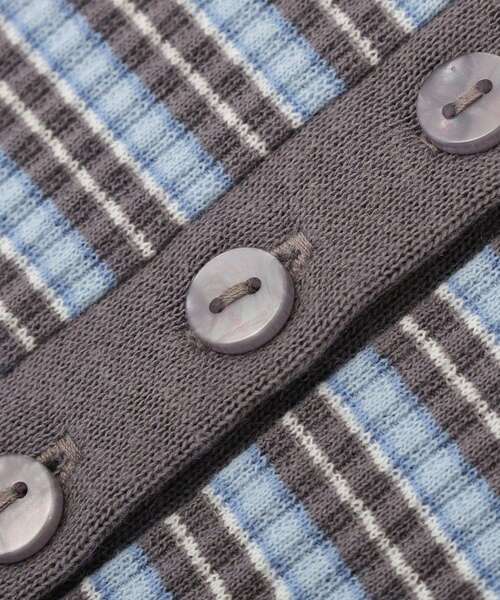 Green　Parks（グリーンパークス）の「ヘンリーネックワンピース（ワンピース・レディース・ブラック/ブルー系その他/グレー系その他4・FREE）」の21枚目の写真