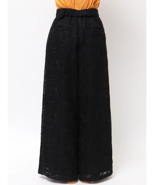 Ungrid(アングリッド)の「レースタックワイドパンツ(その他パンツ・レディース・ブラック/アイボリー・FREE)」の21枚目の写真