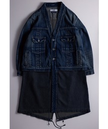 FDMTL(�t�@���_�����^��)��FDMTL/�t�@���_�����^��/PLEATS MODS JKT 3YR WASH(���b�Y�R�[�g)