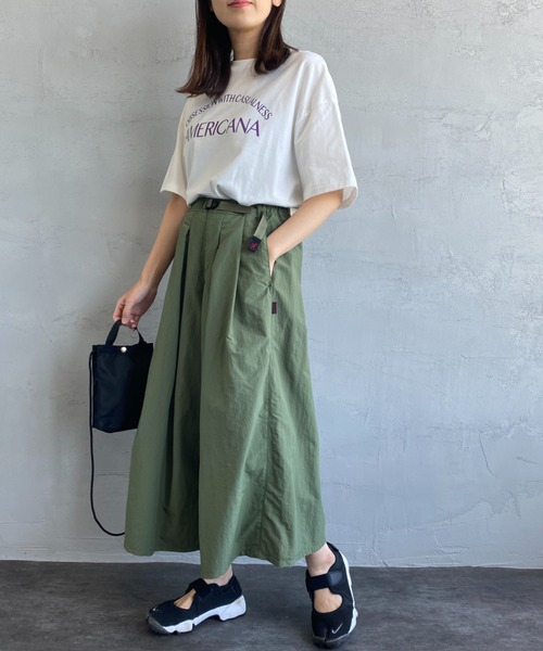 尼龍喇叭休閒長褲