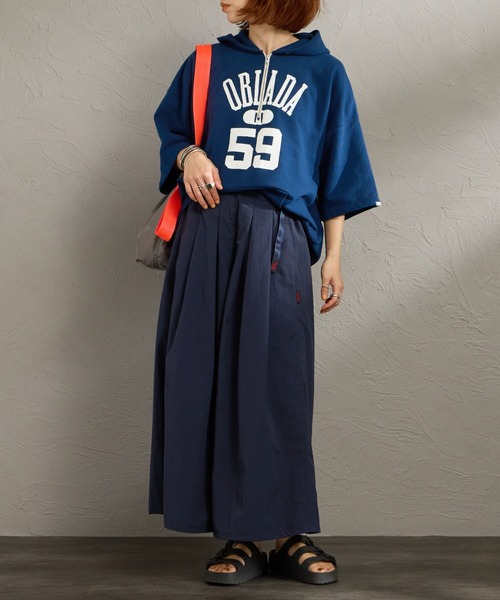尼龍喇叭休閒長褲