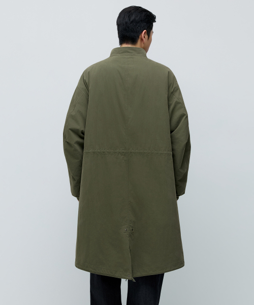 MUSINSA STANDARD（ムシンサスタンダード）の「M-65フィッシュテールパーカー [カーキ]（ミリタリージャケット・メンズ・その他・LARGE/X-LARGE/2XL/MEDIUM）」の3枚目の写真
