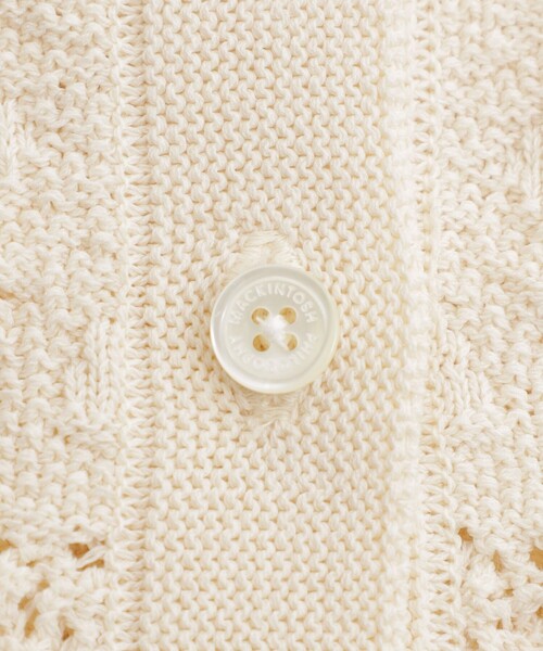 MACKINTOSH PHILOSOPHY（ﾏｯｷﾝﾄｯｼｭ ﾌｨﾛｿﾌｨｰ）の「【LEE4月号/蛯原友里さん着用】ラッケンブースニットカーディガン（カーディガン/ボレロ・レディース・ブルー系その他3/オフホワイト/ダークネイビー・38）」の12枚目の写真