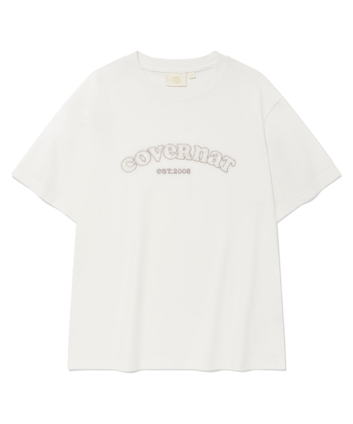 COVERNAT WOMAN(カバーナットウーマン)の「ウーマンレースアーチクーパーロゴTシャツホワイト(Tシャツ/カットソー・レディース・その他・LARGE/WS/WM)」の2枚目の写真