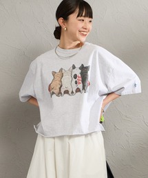 [THE ENDLESS SUMMER/エンドレスサマー] 別注  4BUHIプリント カットオフTシャツ
