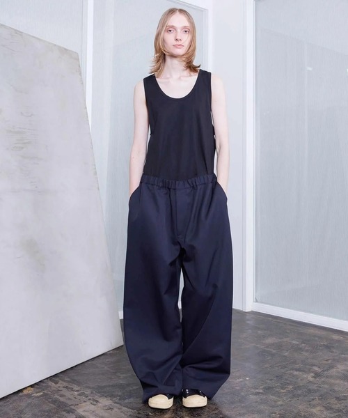 VOAAOV(ヴォアーブ)の「【VOAAOV】 ROUTINE Wide Easy Pants(その他パンツ・メンズ・ブラック/ベージュ/ネイビー/ライトグレー・0/1/2)」の10枚目の写真