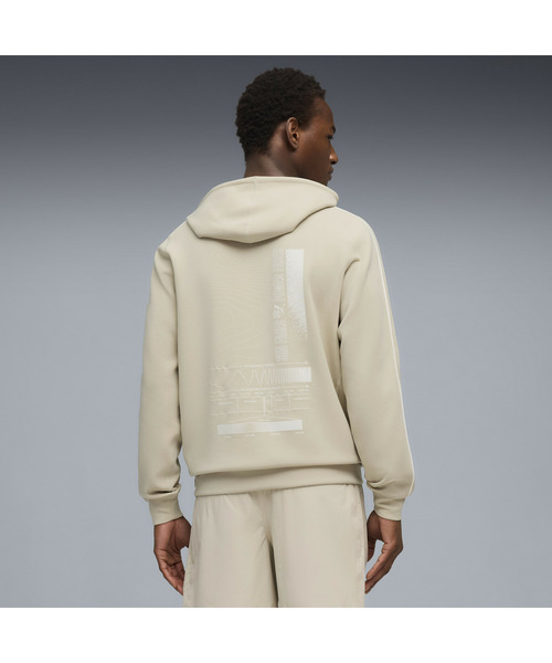 PUMA(プーマ)の「PUMA プーマ メンズ ゴルフPUMA x Reigning Champ フーディ(パーカー・メンズ・クリーム/ブルー・LARGE/MEDIUM/SMALL/X-LARGE)」の3枚目の写真