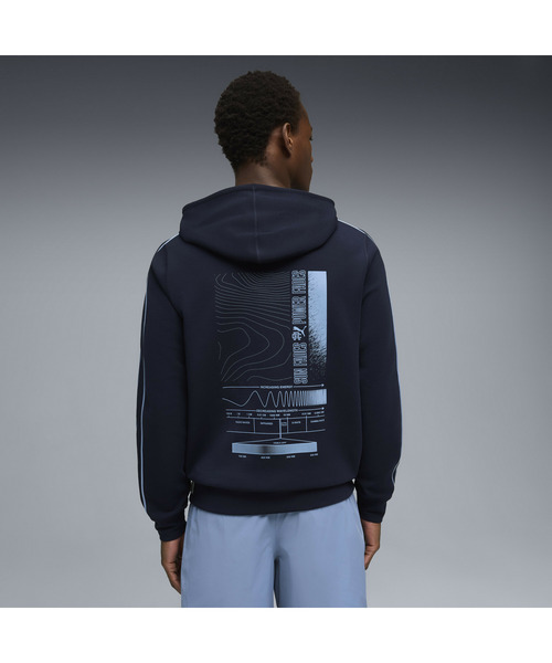 PUMA(プーマ)の「PUMA プーマ メンズ ゴルフPUMA x Reigning Champ フーディ(パーカー・メンズ・クリーム/ブルー・LARGE/MEDIUM/SMALL/X-LARGE)」の7枚目の写真