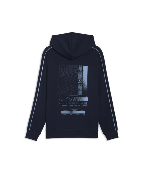 PUMA(プーマ)の「PUMA プーマ メンズ ゴルフPUMA x Reigning Champ フーディ(パーカー・メンズ・クリーム/ブルー・LARGE/MEDIUM/SMALL/X-LARGE)」の10枚目の写真