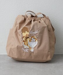 Remind me and forever（リマインドミーアンドフォーエバー）の「【お散歩にもぴったり♪】アニマル刺繍巾着トートバッグ（トートバッグ）」