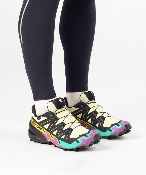 SALOMON(サロモン)の「【SALOMON】SALOMON/サロモン/SPEEDCROSS 6 GTX(スニーカー・メンズ・ブラック/マルチ/ブルー・25.5cm/26cm/26.5cm/27cm/27.5cm/28cm/25cm)」の3枚目の写真