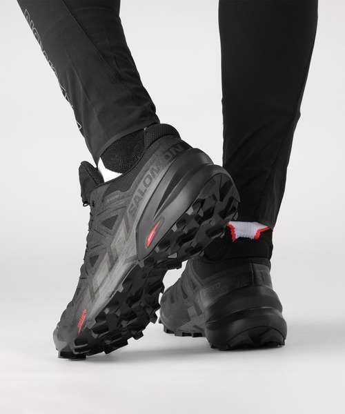 SALOMON(サロモン)の「【SALOMON】SALOMON/サロモン/SPEEDCROSS 6 GTX(スニーカー・メンズ・ブラック/マルチ/ブルー・25.5cm/26cm/26.5cm/27cm/27.5cm/28cm/25cm)」の4枚目の写真