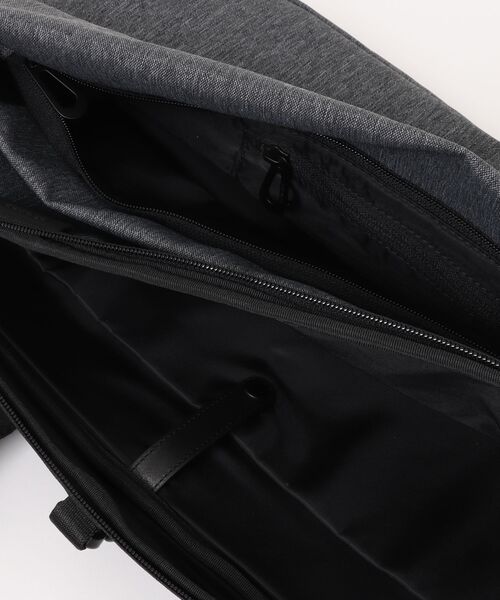 Lui's(ルイス)の「RISS ECO YARN JAPAN BK Melange(ショルダーバッグ・メンズ・グレー・FREE)」の8枚目の写真
