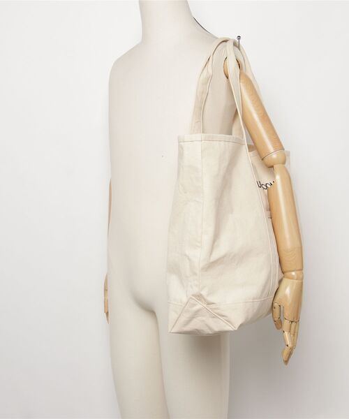 FRUIT OF THE LOOM(フルーツオブザルーム)の「FRUIT OF THE LOOM / FTL EX CANVAS BIG TOTE BAG / 81634700(トートバッグ・レディース・ピンク/ホワイト/グリーン/グレー/イエロー・ONESIZE)」の9枚目の写真