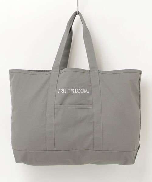 FRUIT OF THE LOOM(フルーツオブザルーム)の「FRUIT OF THE LOOM / FTL EX CANVAS BIG TOTE BAG / 81634700(トートバッグ・レディース・ピンク/ホワイト/グリーン/グレー/イエロー・ONESIZE)」の11枚目の写真