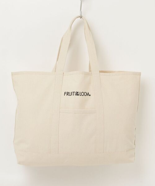 FRUIT OF THE LOOM(フルーツオブザルーム)の「FRUIT OF THE LOOM / FTL EX CANVAS BIG TOTE BAG / 81634700(トートバッグ・レディース・ピンク/ホワイト/グリーン/グレー/イエロー・ONESIZE)」の12枚目の写真