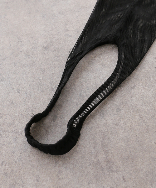 JOURNAL STANDARD（ジャーナルスタンダード）の「メッシュトレンカ（レギンス/スパッツ・レディース・ブラック・FREE）」の3枚目の写真