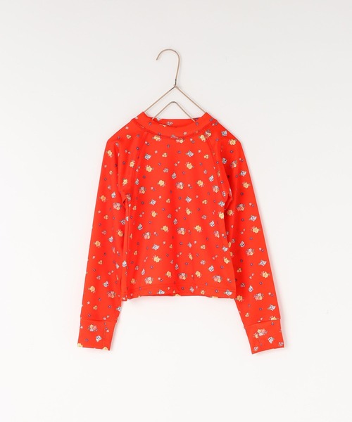 LOWRYS FARM（ローリーズファーム）の「ＳＷＩＭ／フラワーＳＥＴＵＰ　 643079（水着・キッズ・アイボリー/ブルー/レッド・130cm/120cm/110cm）」の4枚目の写真