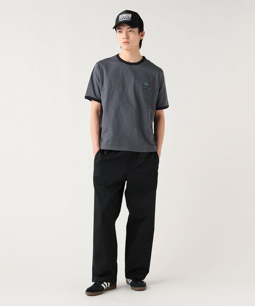 BEAMS HEART（ビームスハート）の「【7/16値下げ】モダン配色 リンガー Tシャツ（ユニセックス）（Tシャツ/カットソー・メンズ・チャコールグレー/ブラウン・SMALL/MEDIUM/LARGE）」の9枚目の写真