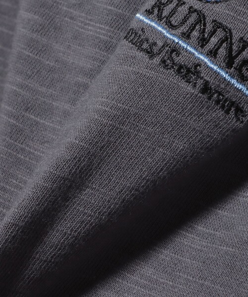 BEAMS HEART（ビームスハート）の「【7/16値下げ】モダン配色 リンガー Tシャツ（ユニセックス）（Tシャツ/カットソー・メンズ・チャコールグレー/ブラウン・SMALL/MEDIUM/LARGE）」の13枚目の写真