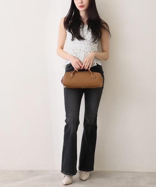 DEMETER(デメテル)の「ポインテッドトゥ レースアップ バックストラップ パンプス(パンプス・レディース・ブラック/ホワイト・LL/L/M/S)」の14枚目の写真