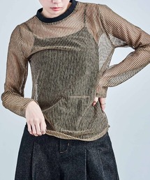 コードメッシュ ロングスリーブTシャツ