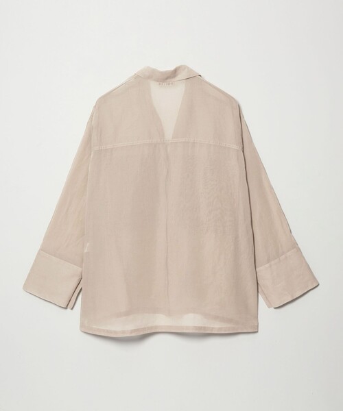 conte（コンテ）の「＜conte＞コットン シアー サファリシャツ（シャツ