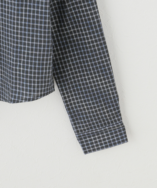 Knuth Marf(クヌースマーフ)の「Knuth Marf/クヌースマーフ 2-piece layered compact shirt(シャツ/ブラウス・レディース・ネイビー/ブルー・FREE)」の7枚目の写真
