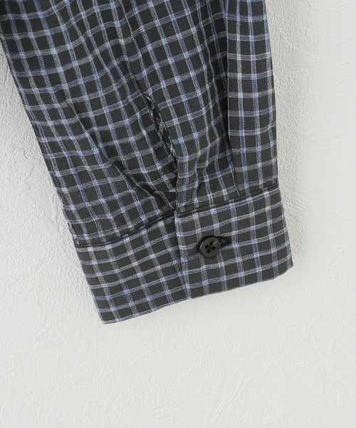 Knuth Marf(クヌースマーフ)の「Knuth Marf/クヌースマーフ 2-piece layered compact shirt(シャツ/ブラウス・レディース・ネイビー/ブルー・FREE)」の8枚目の写真
