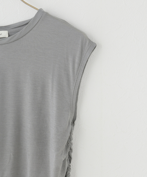 Knuth Marf(クヌースマーフ)の「Knuth Marf/クヌースマーフ 2-piece layered compact shirt(シャツ/ブラウス・レディース・ネイビー/ブルー・FREE)」の15枚目の写真