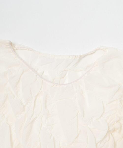 URBAN RESEARCH ROSSO WOMEN（アーバンリサーチ　ロッソ）の「Mewl　シャーリング トップス（その他トップス・レディース・ブラック/オフホワイト・FREE）」の6枚目の写真